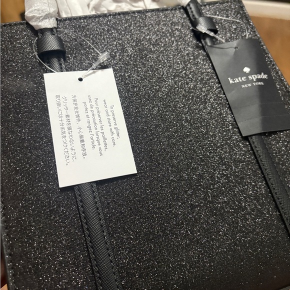 Kate Spade Mini Tote Kenzie Black Saffiano Leather Limited Edition NWT - Picture 6 of 7